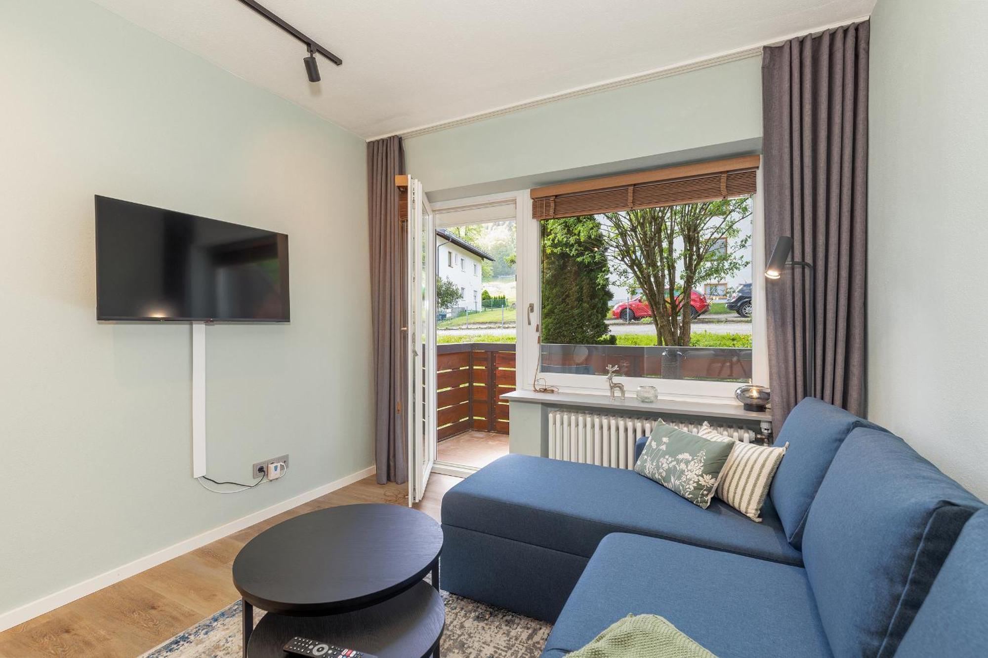 Apartment Fuchsbau - 2 Zimmer Mit Balkon Ruhpolding Eksteriør bilde