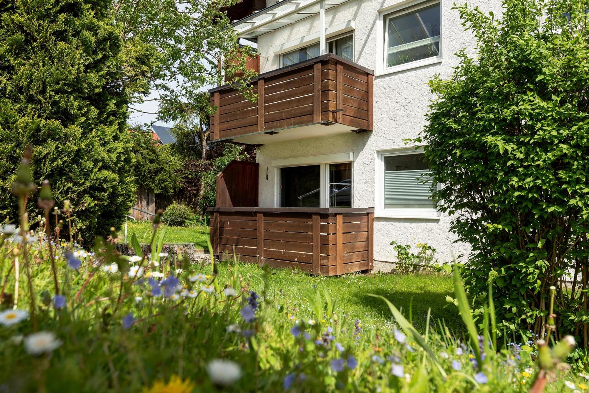 Apartment Fuchsbau - 2 Zimmer Mit Balkon Ruhpolding Eksteriør bilde