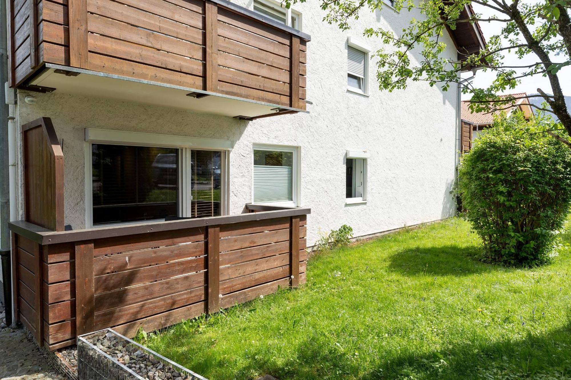 Apartment Fuchsbau - 2 Zimmer Mit Balkon Ruhpolding Eksteriør bilde
